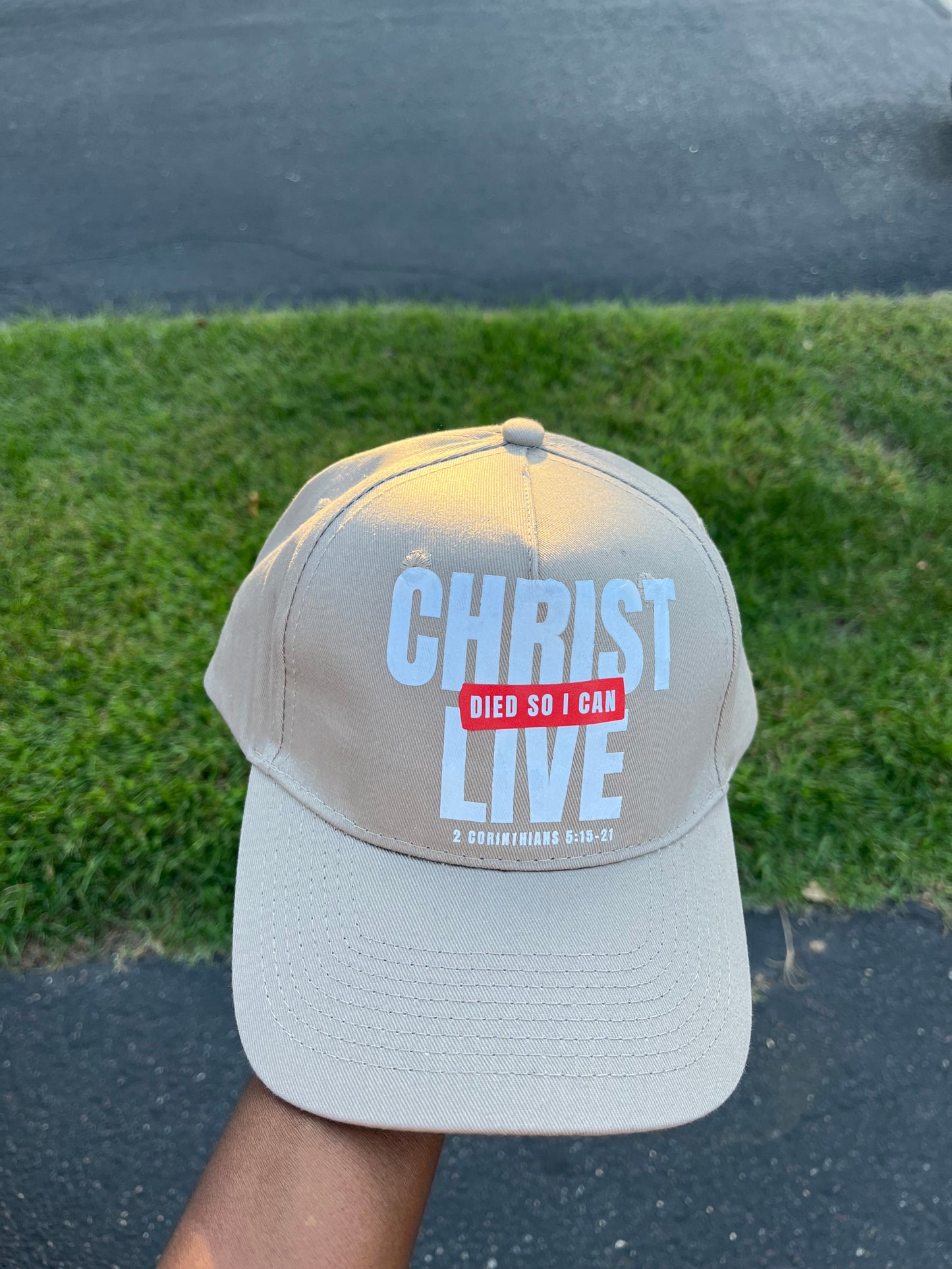 Christ Die So I can Live Baseball Hat